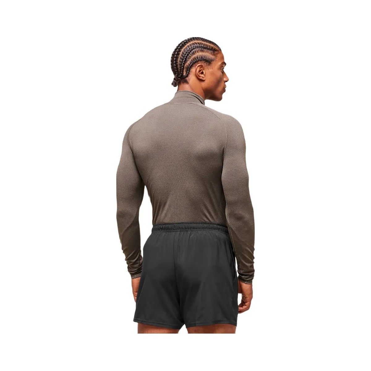 Gymshark Vital 1/4 Zip - Camo Brown/Linen Brown - HypeFly India View 2
