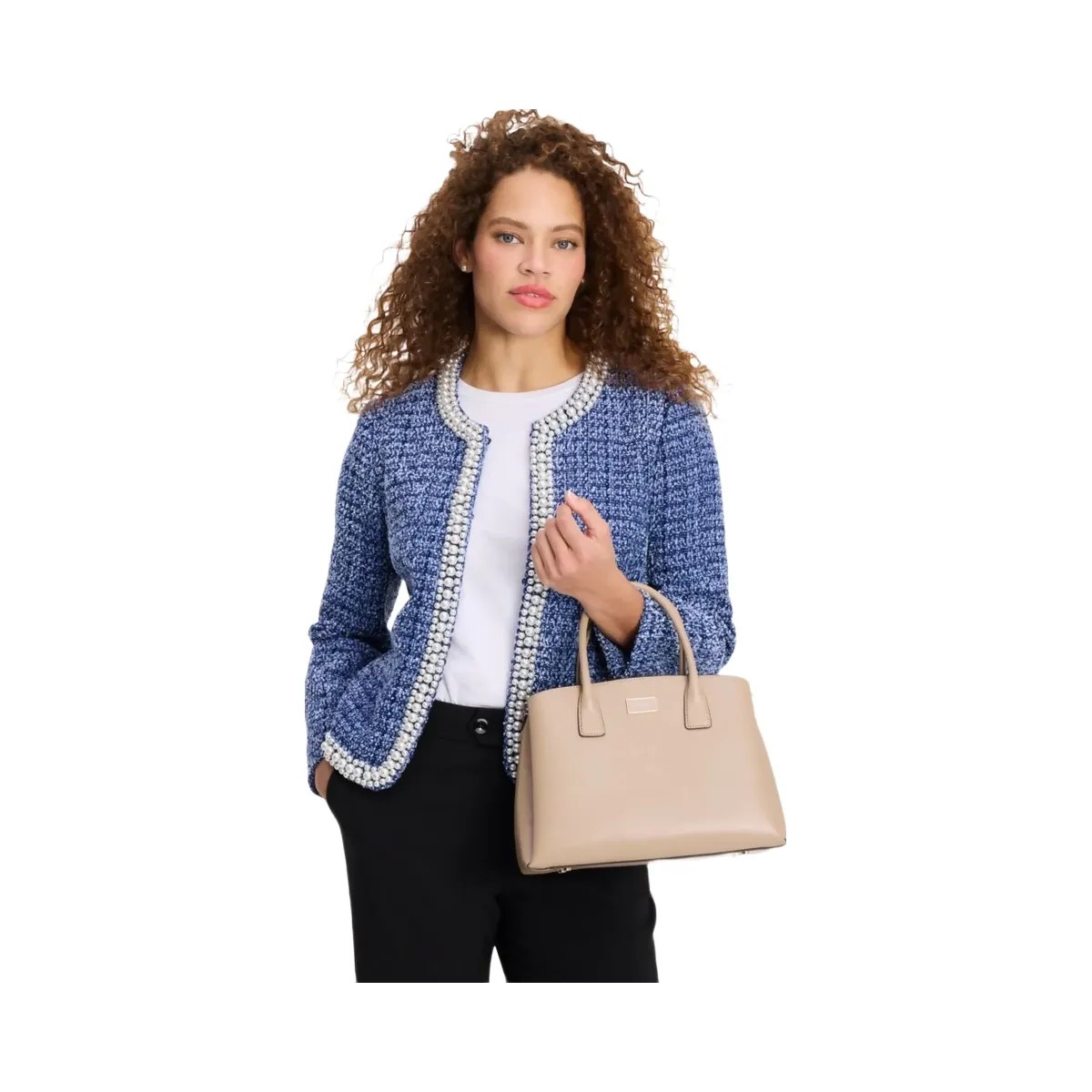 Kate Spade Serena Satchel Timeless Taupe - HypeFly India View 2