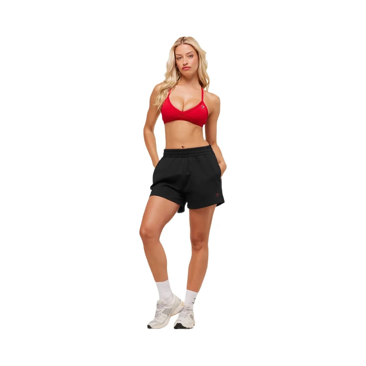 Gymshark Collegiate Graphic Short - Black - HypeFly India View 6