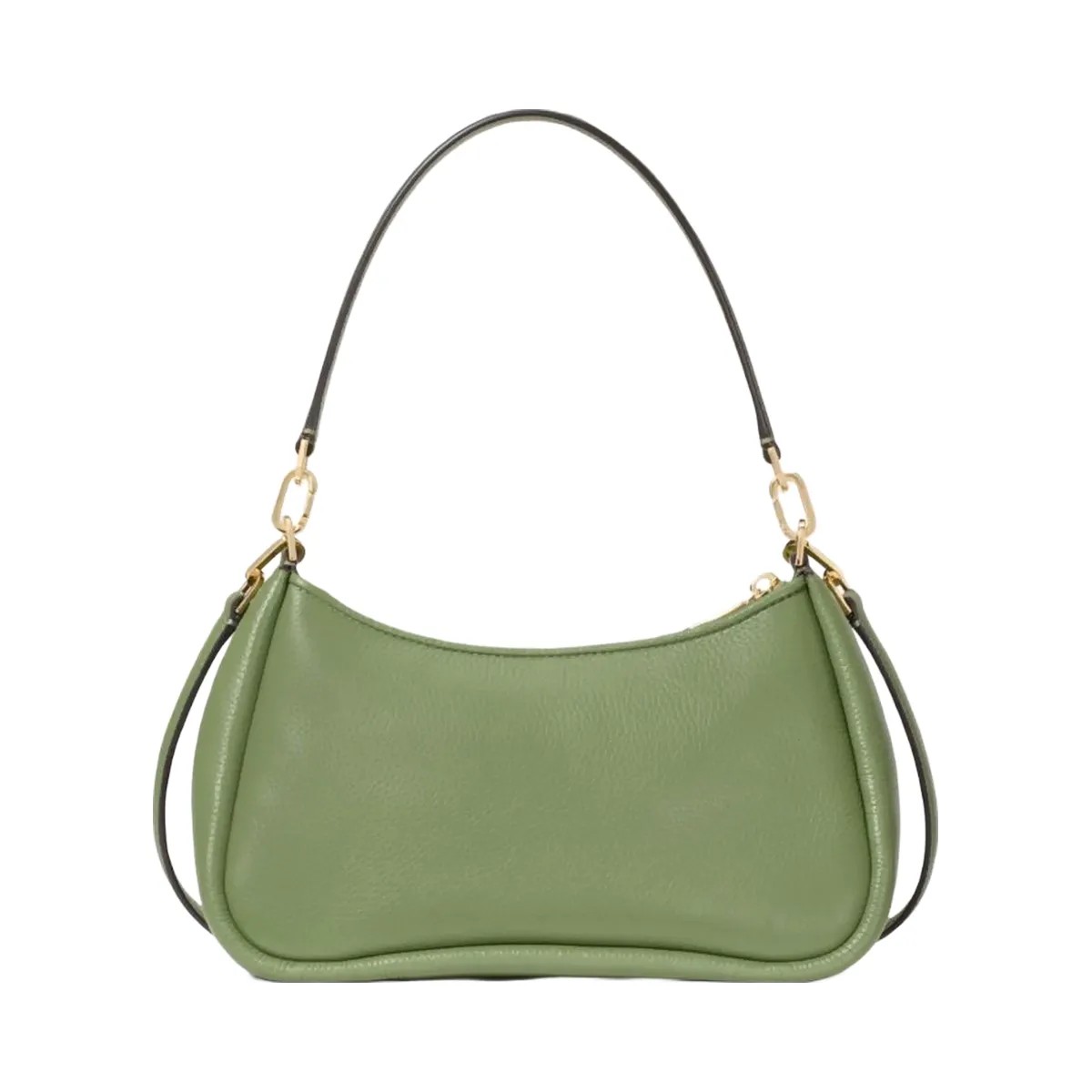 Kate Spade Kayla Woven Leather Small Convertible Shoulder Bag Cedar Stand - HypeFly India View 5