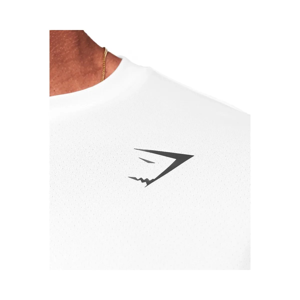 Gymshark Arrival Oversized Long Sleeve T-Shirt - White - HypeFly India View 6