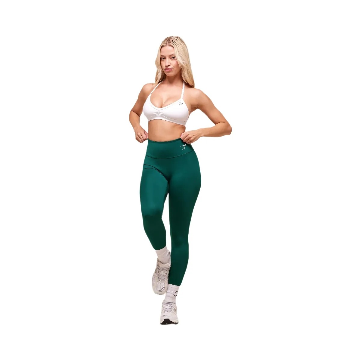 Gymshark Training Legging 2.0 - Weighted Teal - HypeFly India View 6