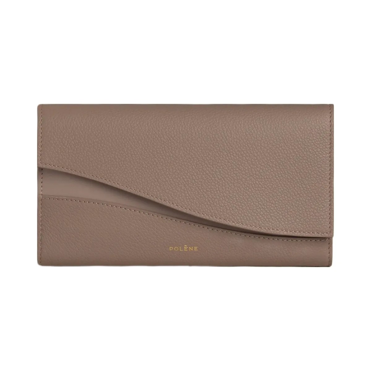 Polene Sierra Wallet Duo Taupe - HypeFly India View 1