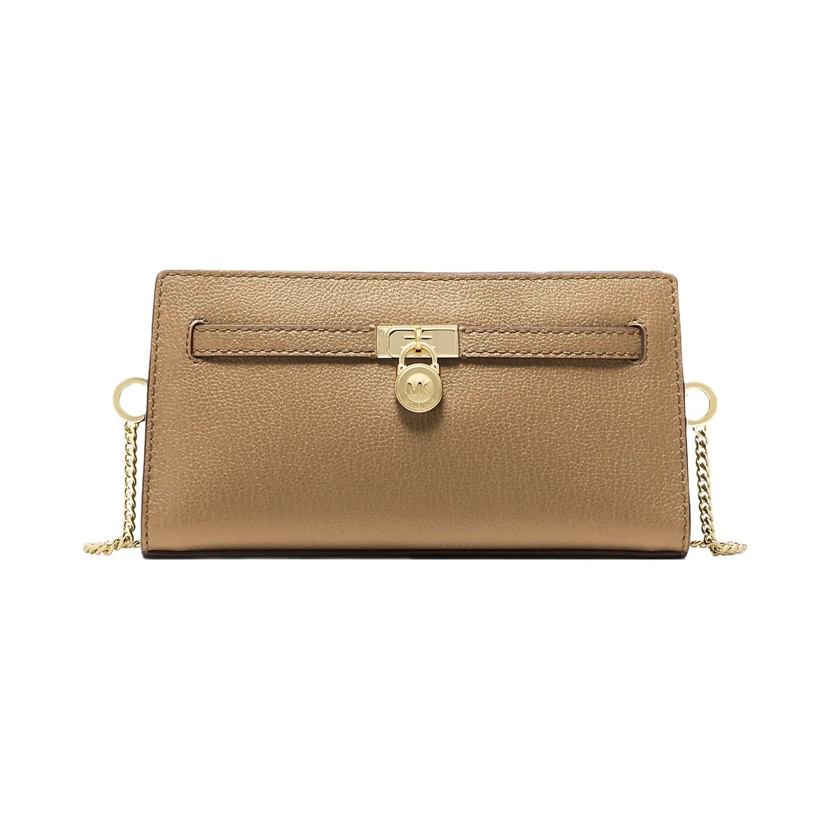 Michael Kors Hamilton Moderne Extra-Small Leather Convertible Crossbody Bag Husk - HypeFly India View 1