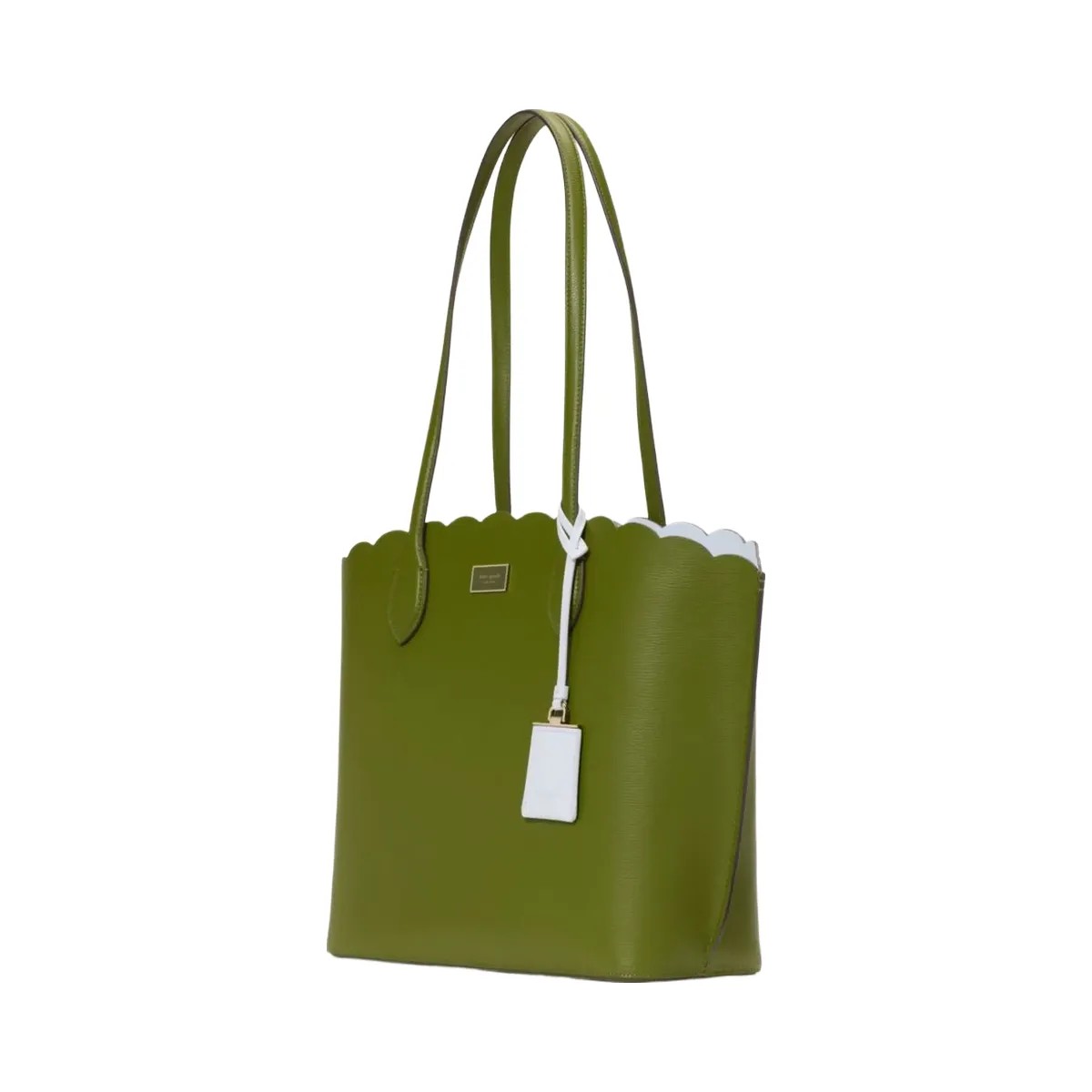 Kate Spade Suite Scalloped Tote Jungle Vine - HypeFly India View 3