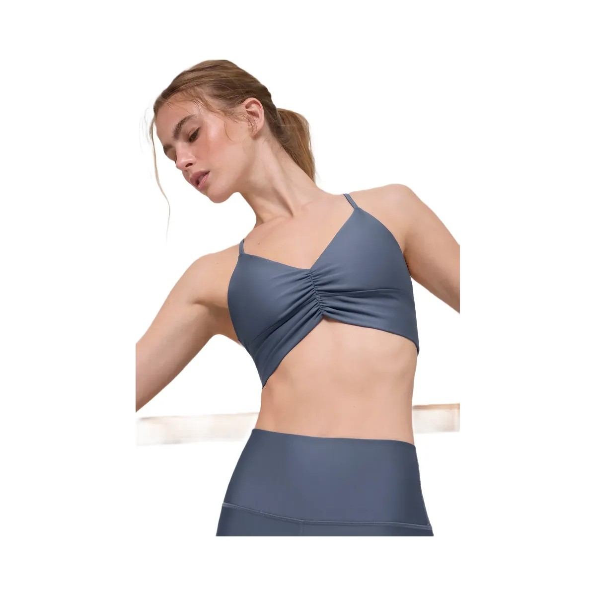 Alo Women's Airlift Divine Bra - Bluestone - HypeFly India View 1