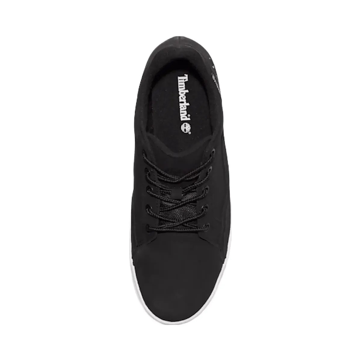 Timberland Mens Allston Low Lace-Up Sneaker Black Nubuck - HypeFly India View 3