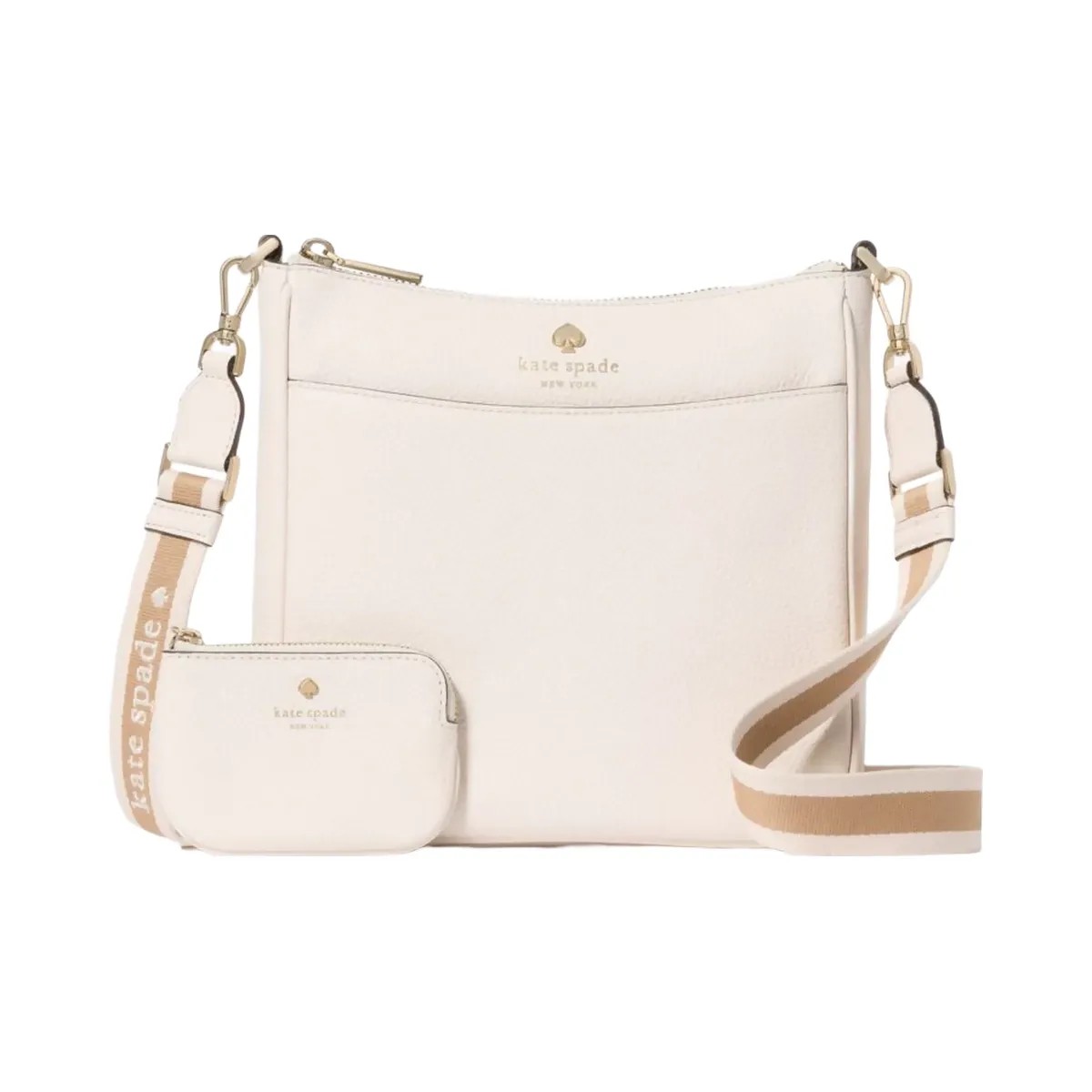 Kate Spade Emma Medium Swingpack Crossbody Parchment - HypeFly India View 1