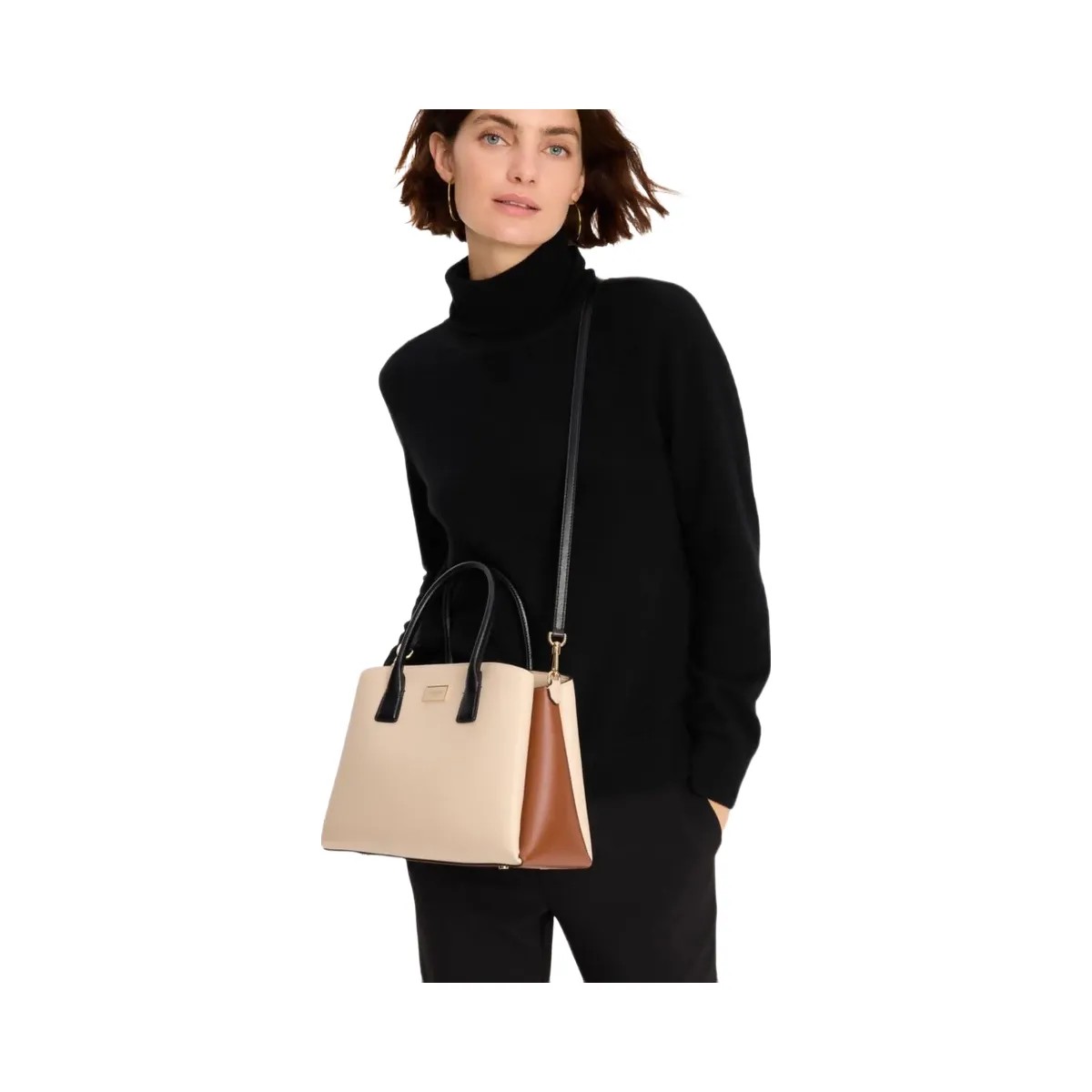 Kate Spade Serena Colorblocked Satchel Milk Glass Multi - HypeFly India View 3