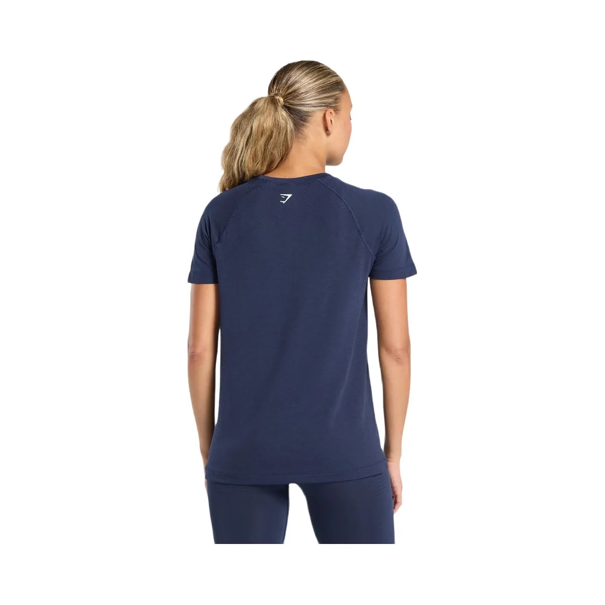 Gymshark Vital Light T-Shirt - Heavy Blue Marl - HypeFly India View 2