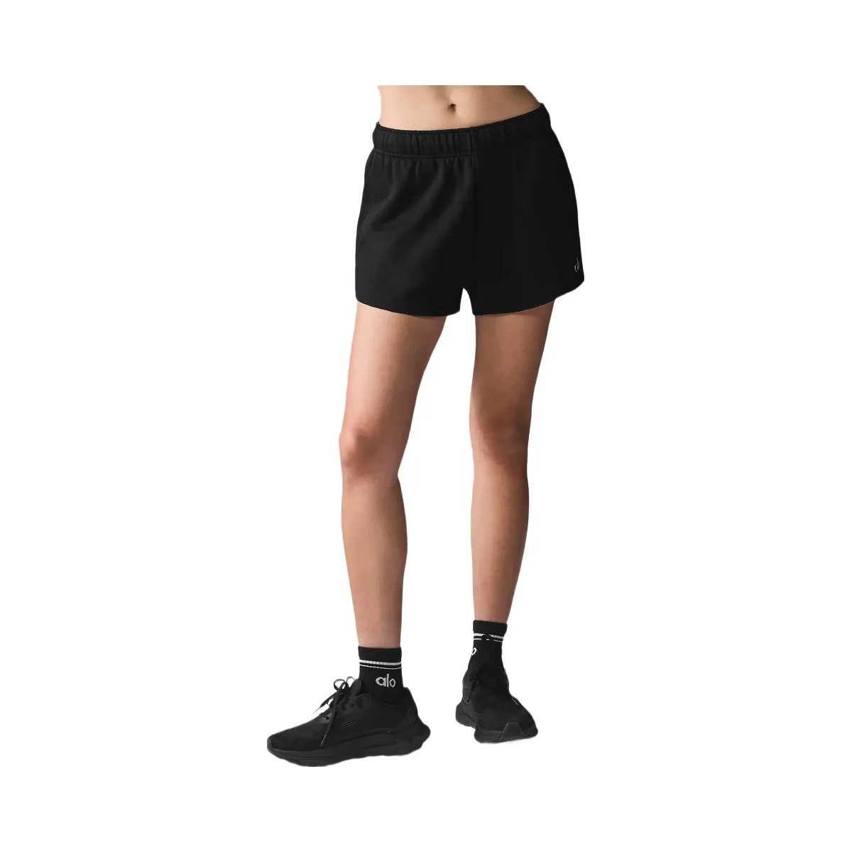 Alo Women's Accolade Short - Black - HypeFly India View 1