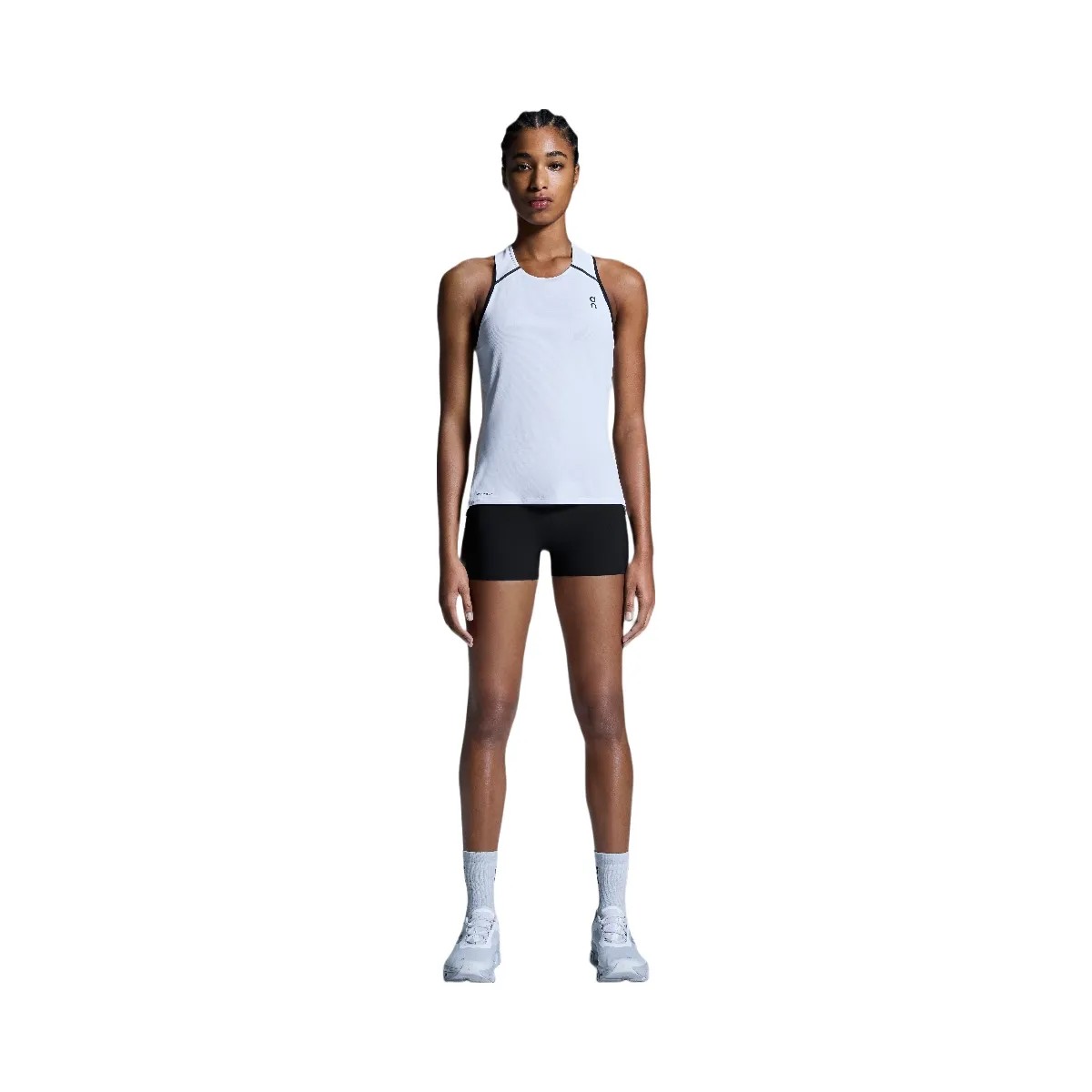 On Performance Tank White | Silver - HypeFly India View 3