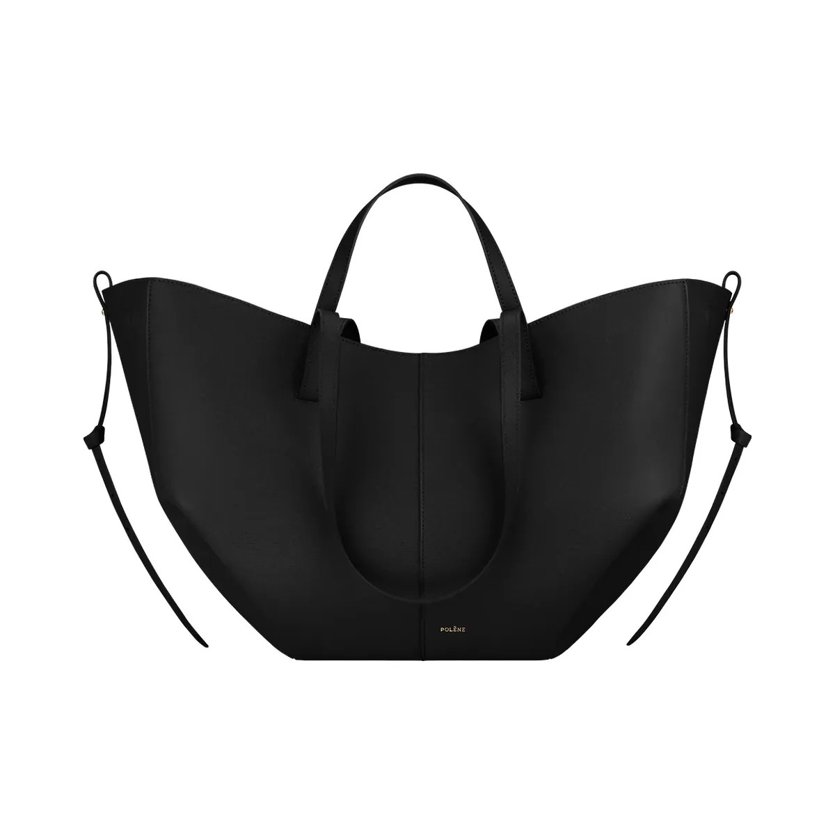 Polene Cyme Textured Black - HypeFly India View 1