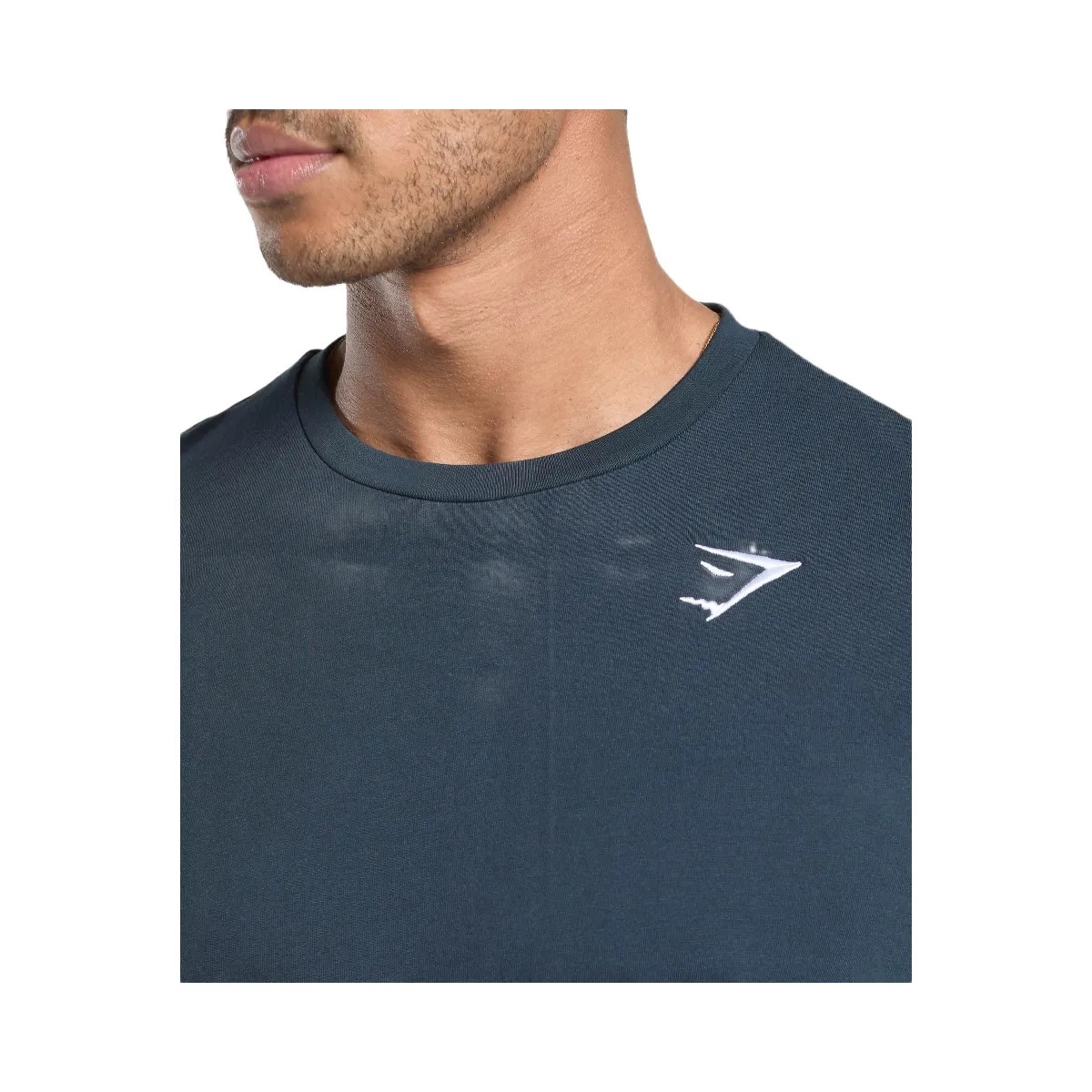 Gymshark Crest Long Sleeve T-Shirt - Navy - HypeFly India View 5