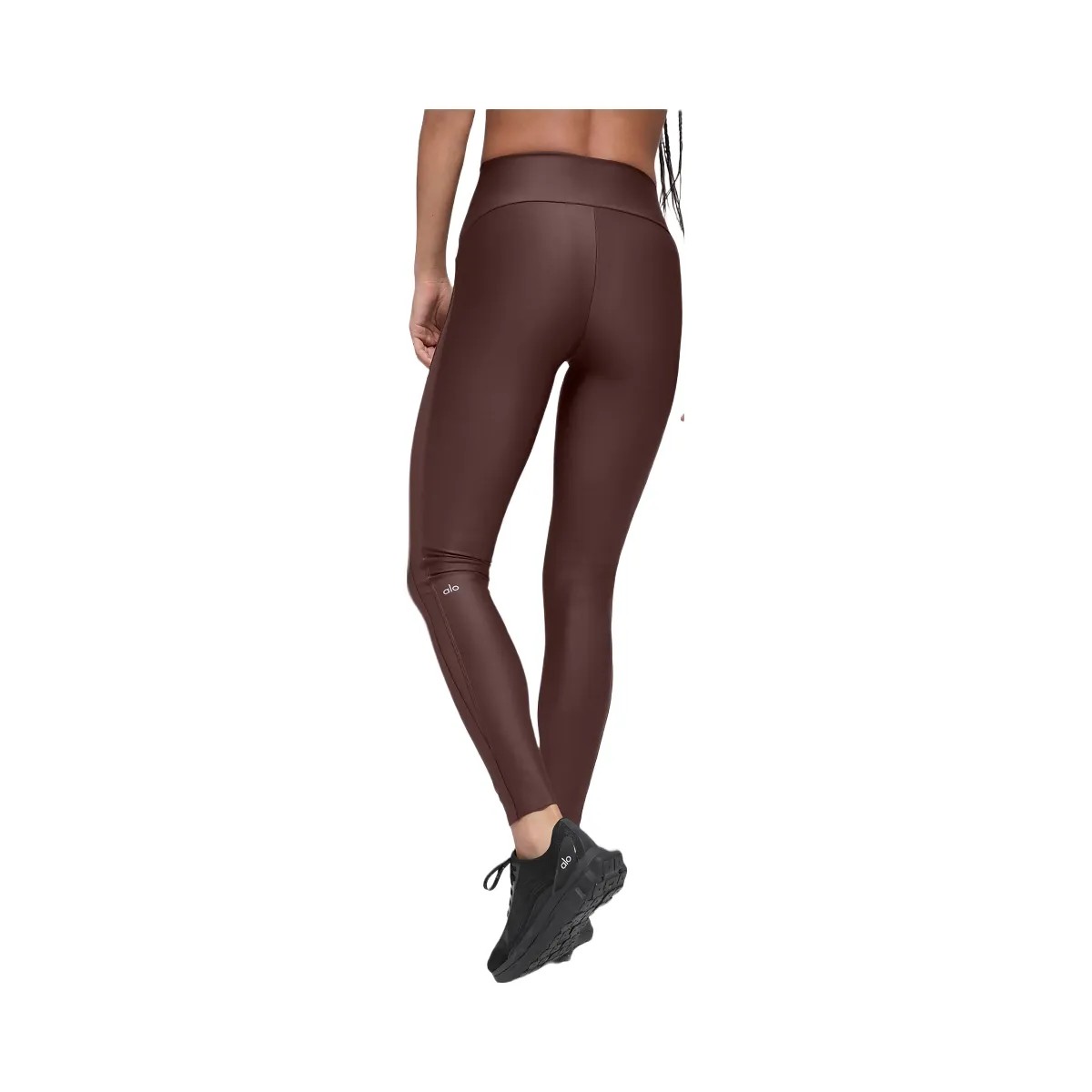 Alo Women's Airlift High-Waist Mesh Infatuation Legging - Brownstone - HypeFly India View 2
