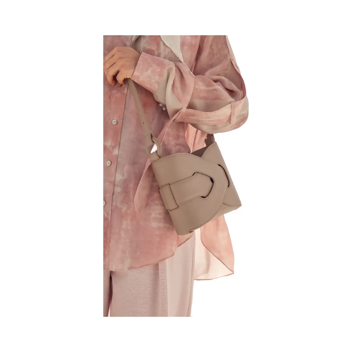 Polene Nodde Smooth Taupe - HypeFly India View 6