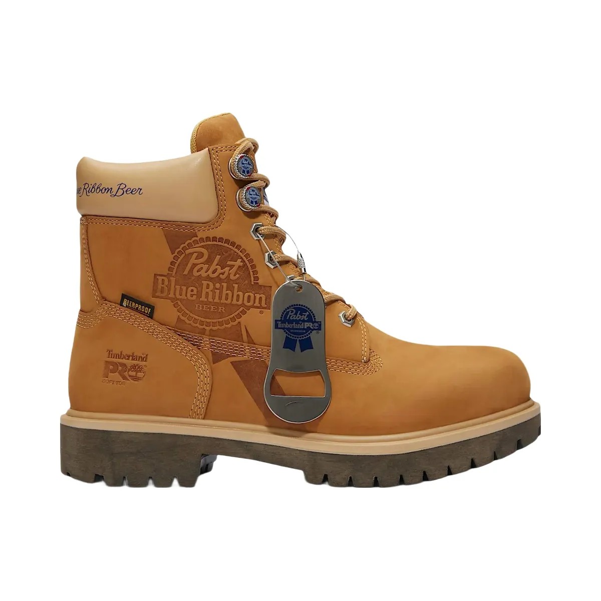 Timberland Pro 6" Soft Toe Work Boot Pabst Blue Ribbon Wheat Nubuck - HypeFly India View 1