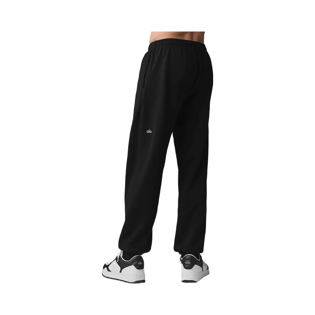 Alo Men's Chill Sweatpant - Black - HypeFly India View 3
