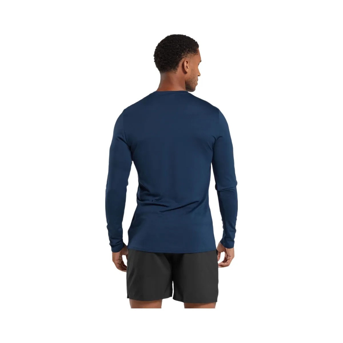 Gymshark Arrival Long Sleeve T-Shirt - Navy - HypeFly India View 2