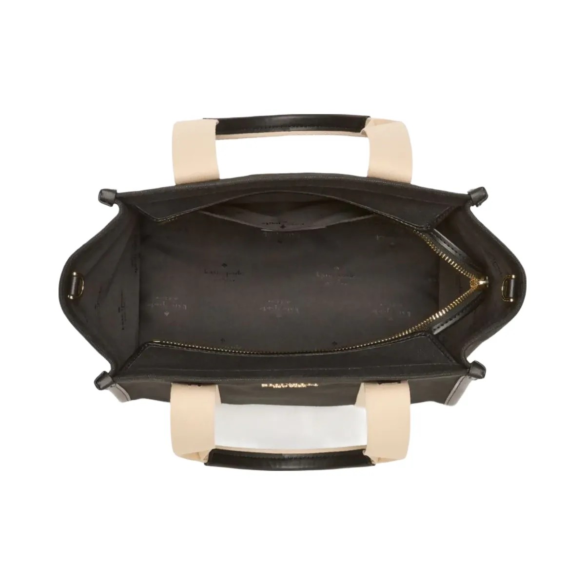 Kate Spade Kip Canvas Small Tote Black - HypeFly India View 4