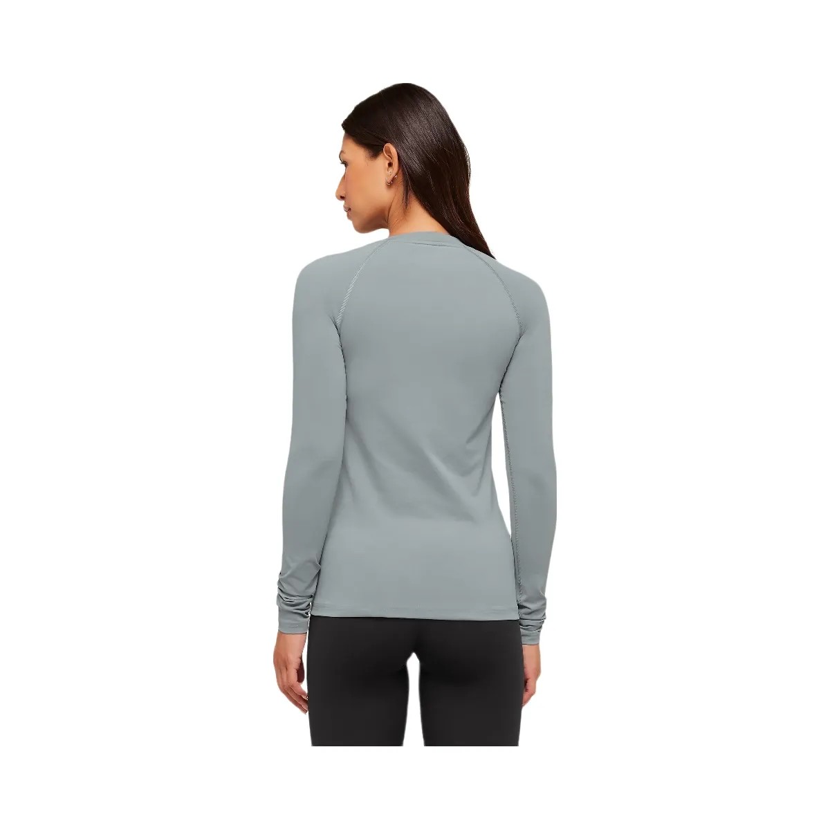 Gymshark Training Baselayer Long Sleeve Top - Denim Grey - HypeFly India View 2