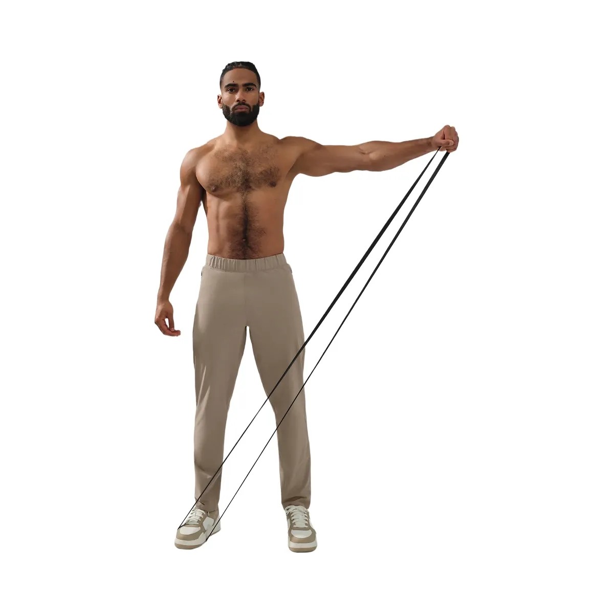 Alo Men's Repetition Pant - Gravel - HypeFly India View 1
