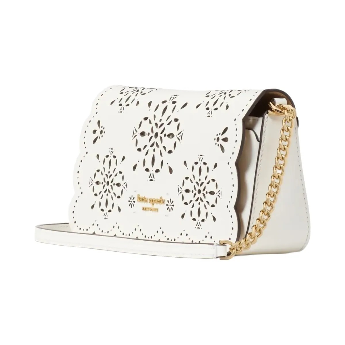Kate Spade Serena Chain Wallet True White - HypeFly India View 1
