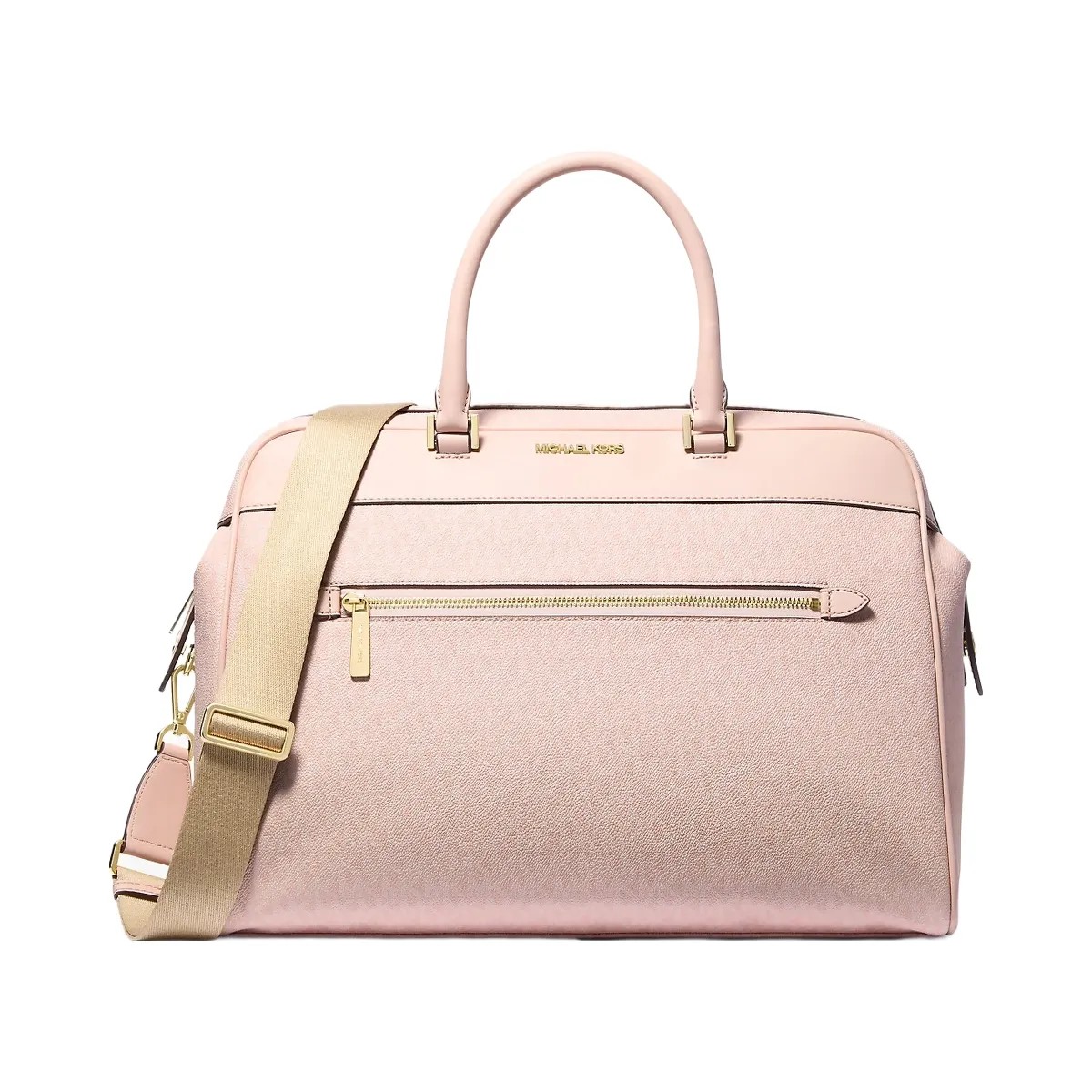 Michael Kors Large Logo Weekender Bag Lt Powder Blush - HypeFly India View 1