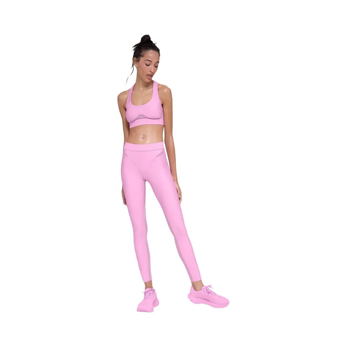 Alo Women's Airlift Rebel Bra - Candy Heart Pink - HypeFly India View 4