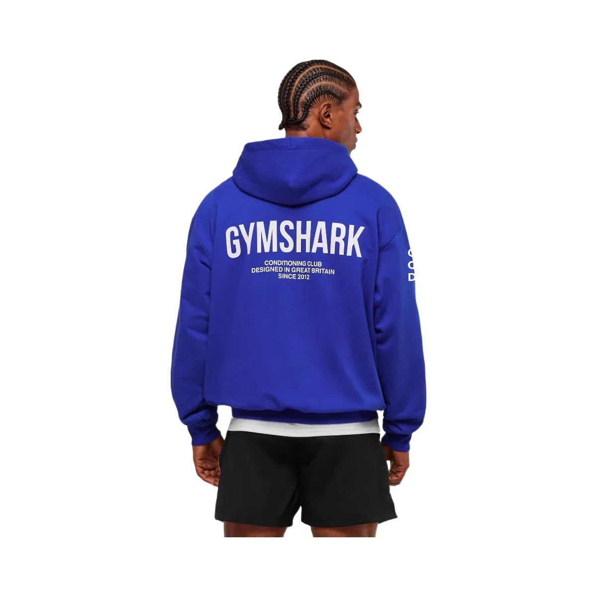 Gymshark Conditioning Club Hoodie - Athletic Blue - HypeFly India View 3