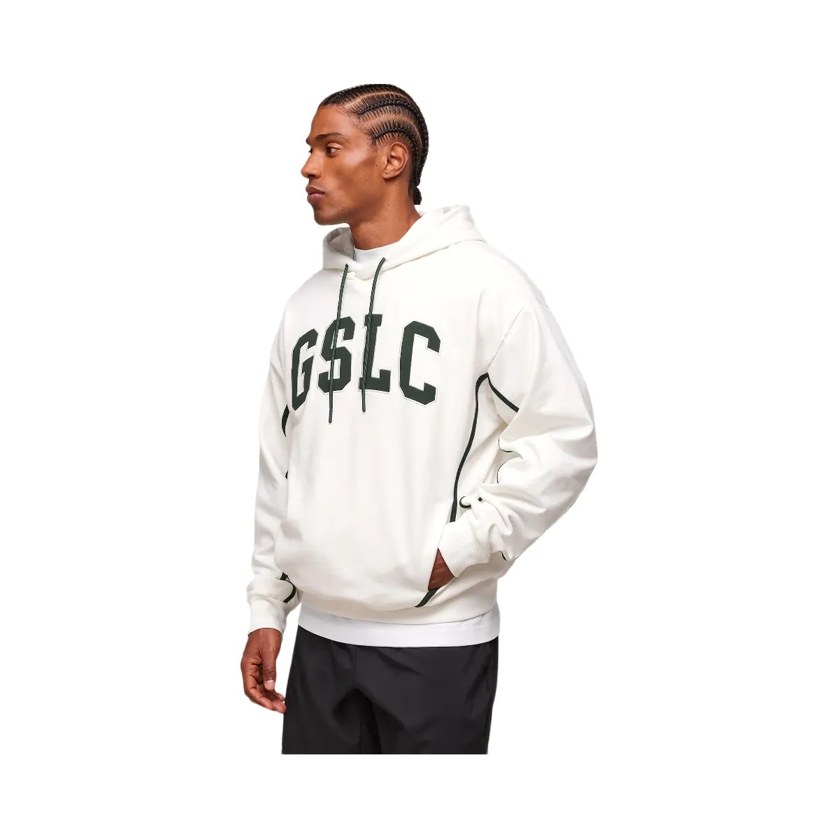 Gymshark GSLC Hoodie - Soft White - HypeFly India View 3