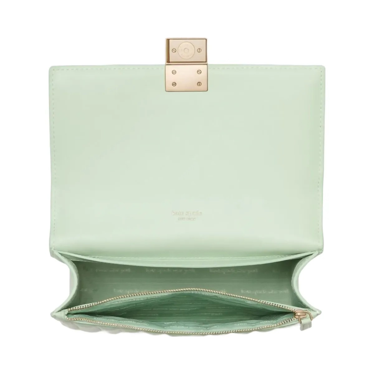 Kate Spade Deco Quilted Chain Shoulder Bag Pistachio Ice - HypeFly India View 4