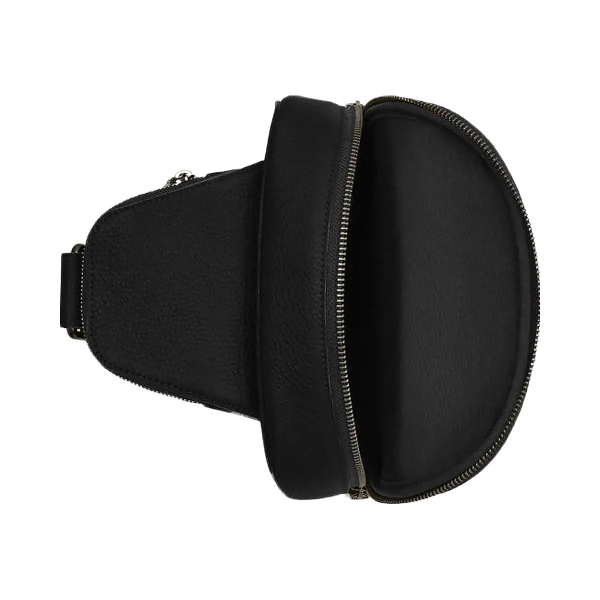 Coach Ethan Pack Pebbled Leather-Gunmetal-Black - HypeFly India View 4