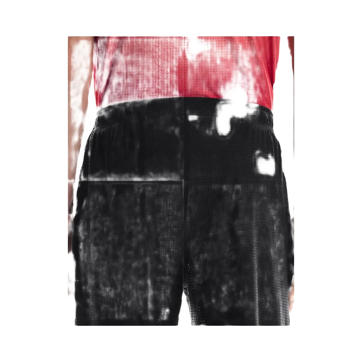 On Pace Mesh Shorts Black - HypeFly India View 5