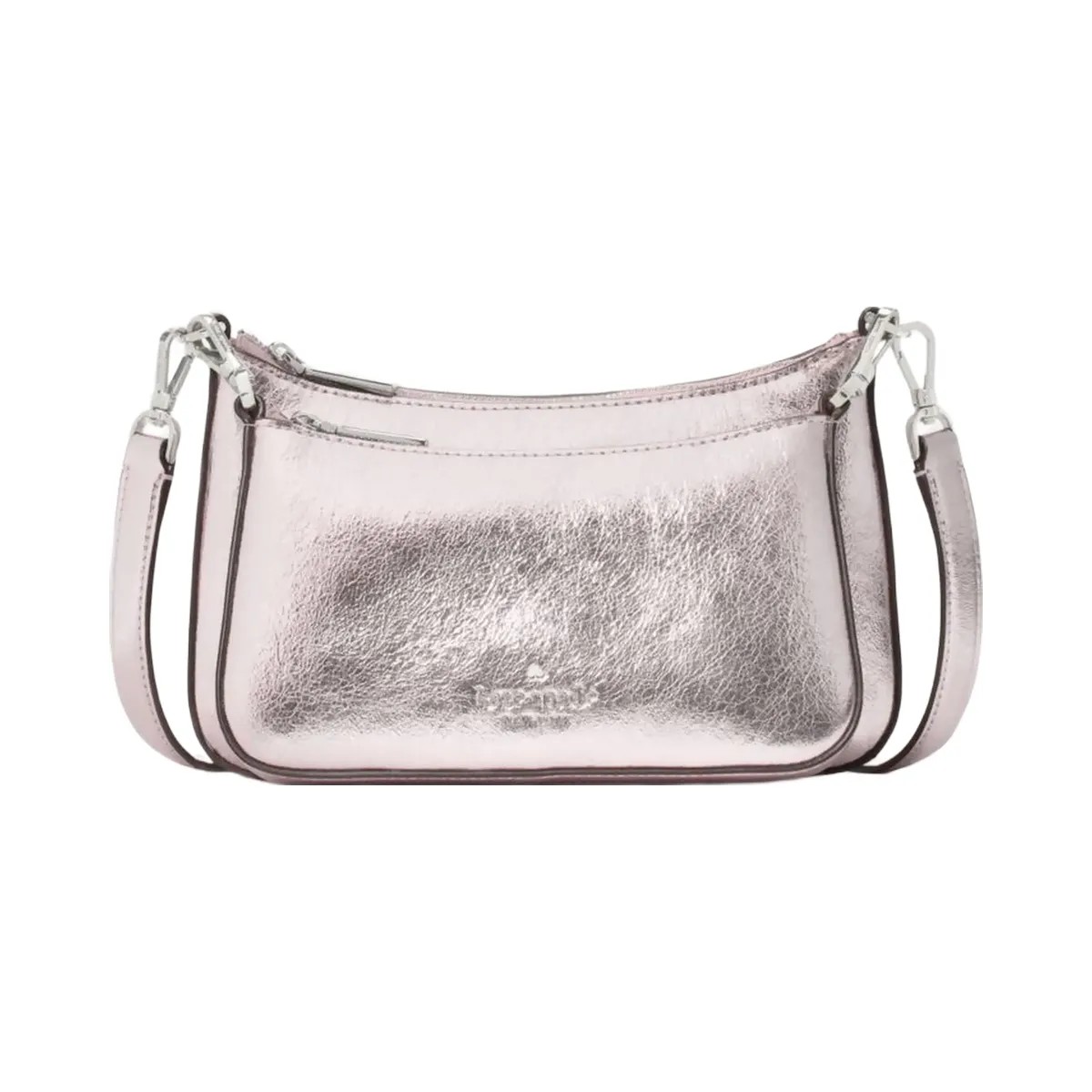 Kate Spade Duet Metallic Small Crossbody Lilac Moonlight - HypeFly India View 4