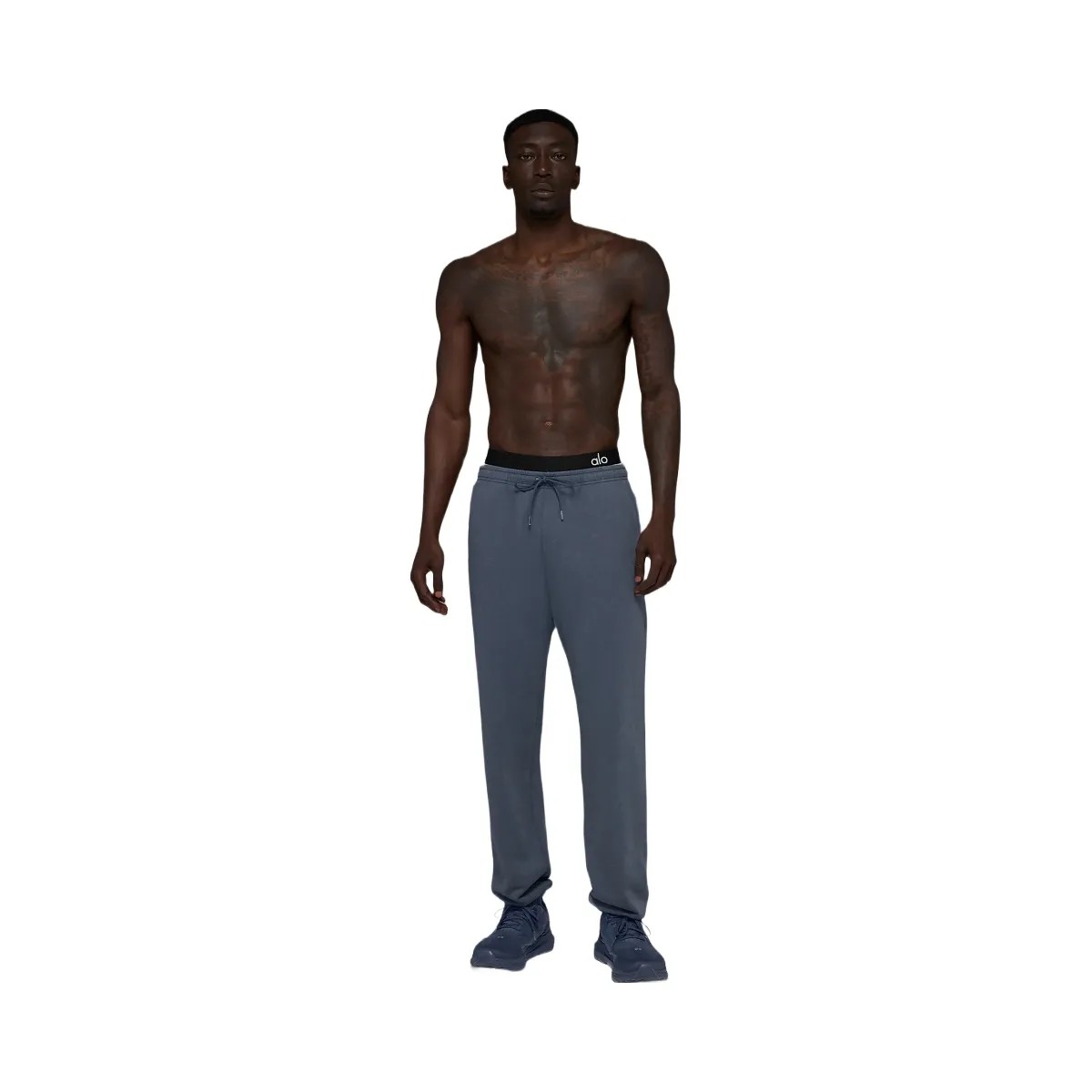 Alo Men's Chill Vintage Wash Sweatpant - Bluestone Wash - HypeFly India View 1