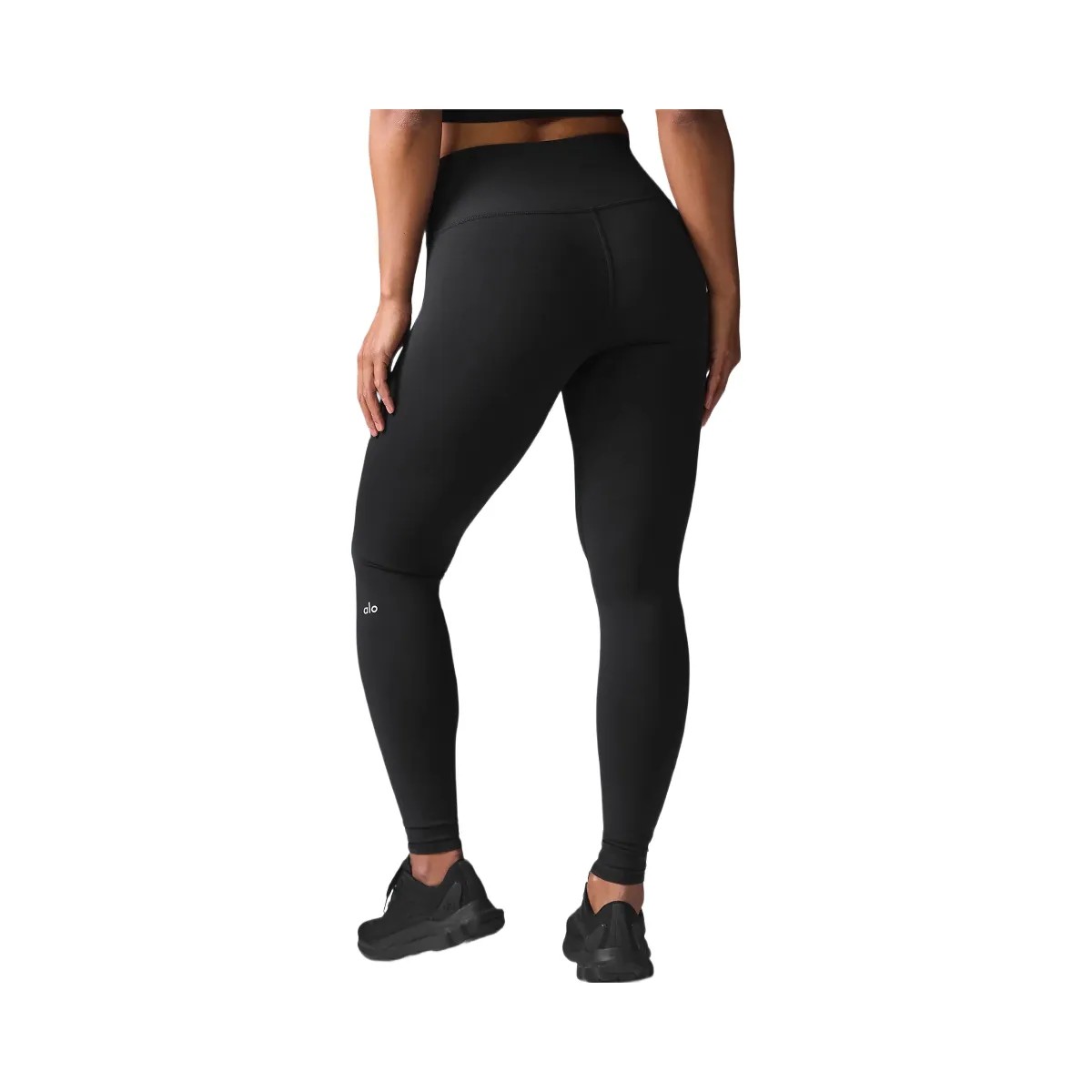Alo Women's High-Waist Airbrush Legging - Black - HypeFly India View 3