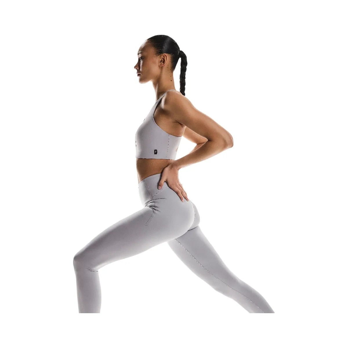 On Train Tights 7/8 Lilac - HypeFly India View 4