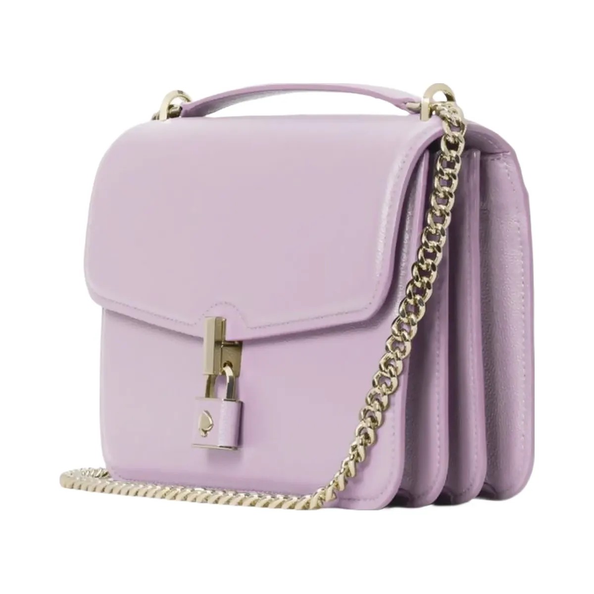 Kate Spade Locket Large Flap Shoulder Bag Violet Mist - HypeFly India View 3