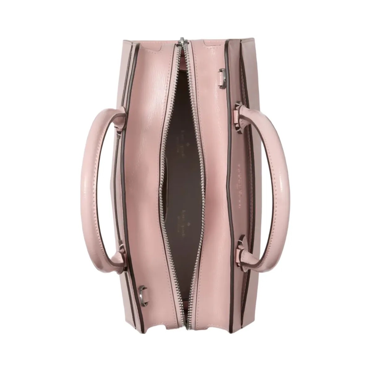 Kate Spade Madison Textured Patent Leather Medium Satchel Tutu Pink - HypeFly India View 4