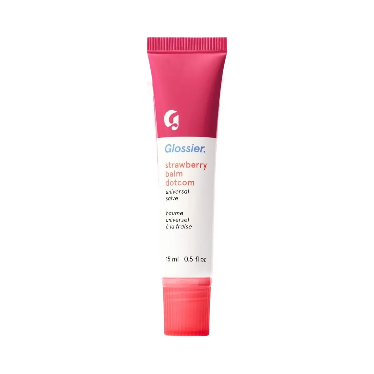 Glossier Balm Dotcom Lip Balm and Skin Salve 'Strawberry' - HypeFly India View 1