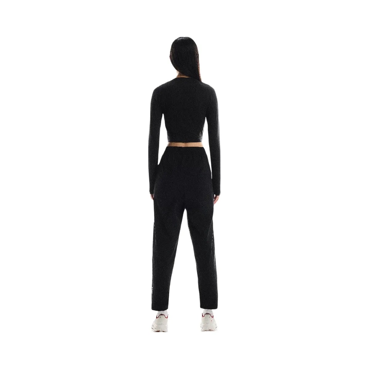 On Studio Long-T Crop Black  - HypeFly India View 5