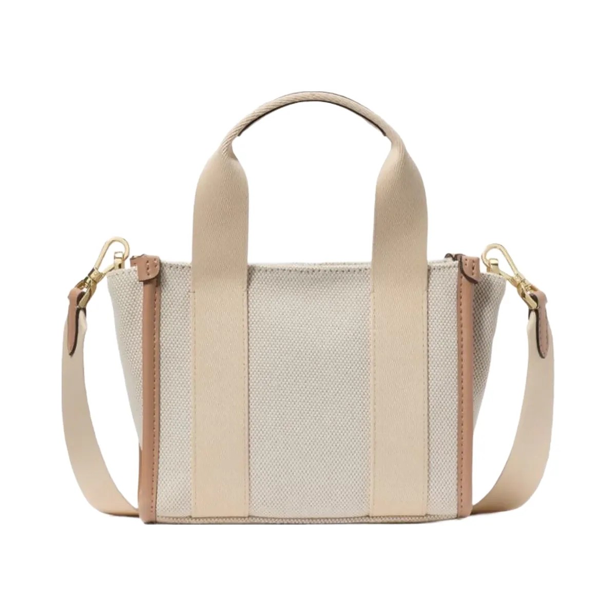 Kate Spade Kip Canvas Mini Tote Light Fawn Multi - HypeFly India View 5