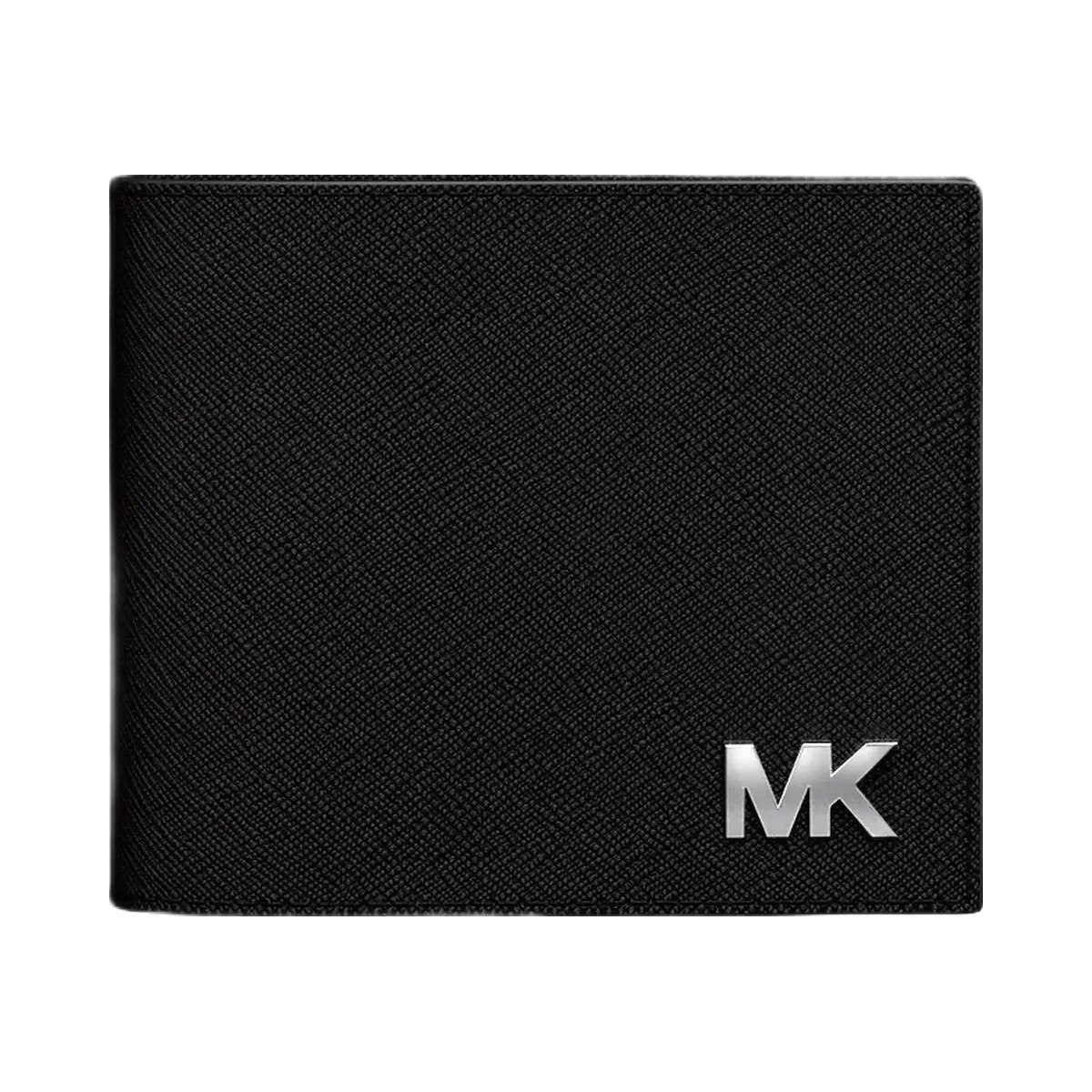 Michael Kors Cooper Saffiano Leather Billfold Wallet With Passcase Black - HypeFly India View 1