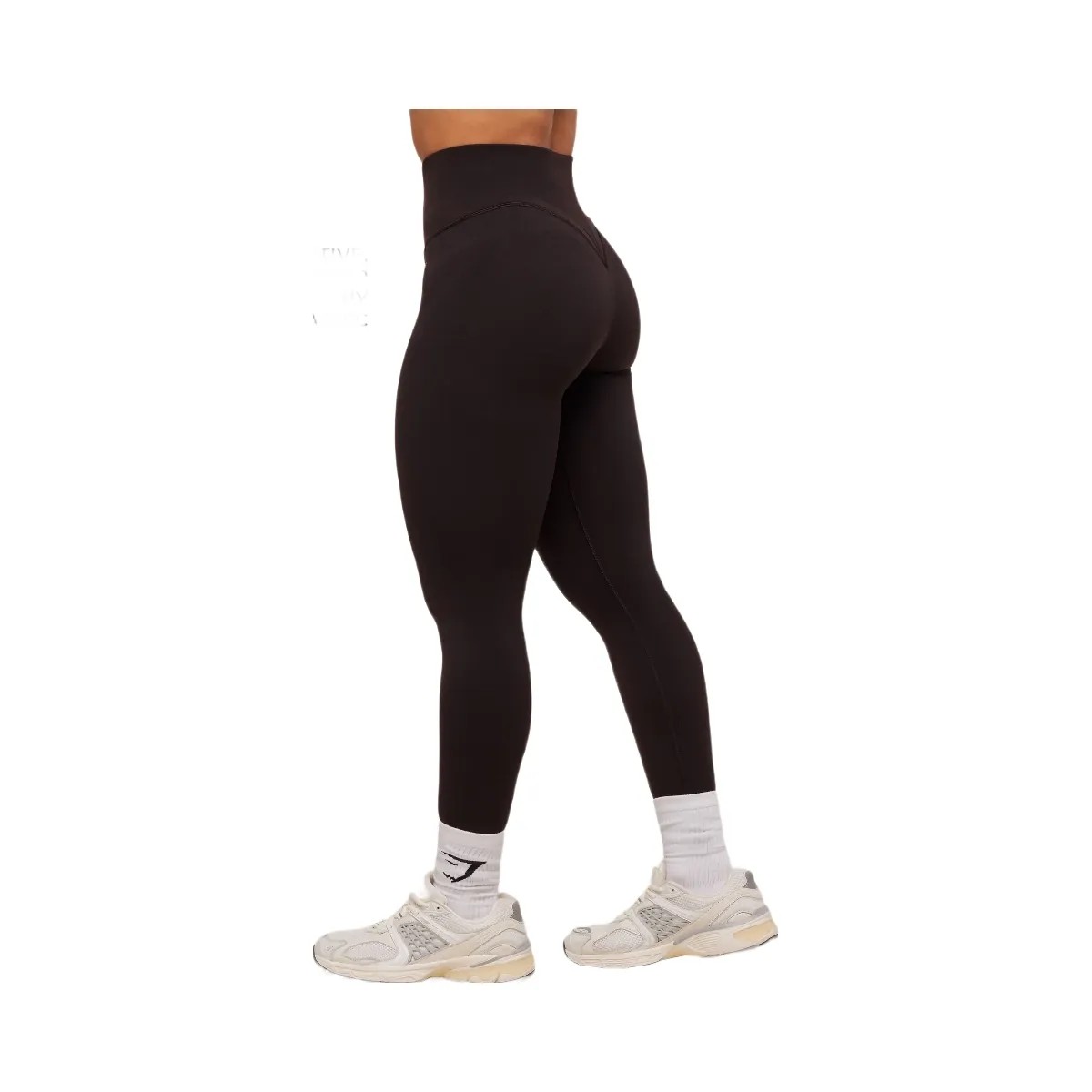 Gymshark Activate Seamless Leggings - Plum Brown - HypeFly India View 2