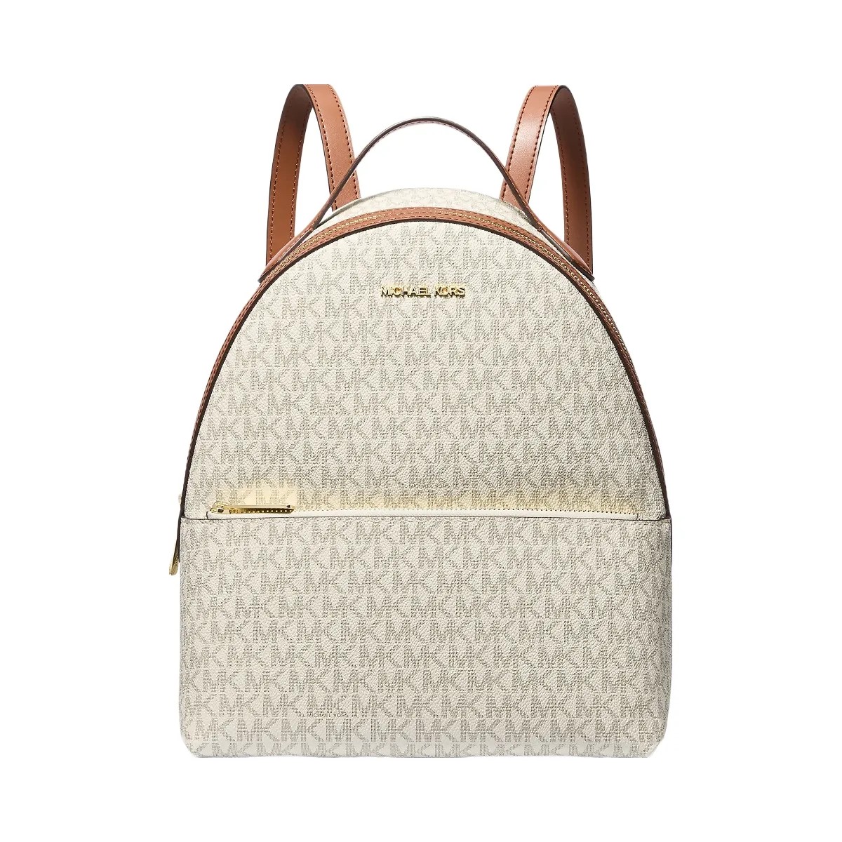 Michael Kors Sheila Medium Logo Backpack Vanilla - HypeFly India View 1