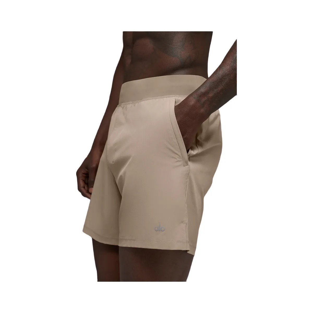 Alo Men's 5" Repetition Short - Gravel - HypeFly India View 3
