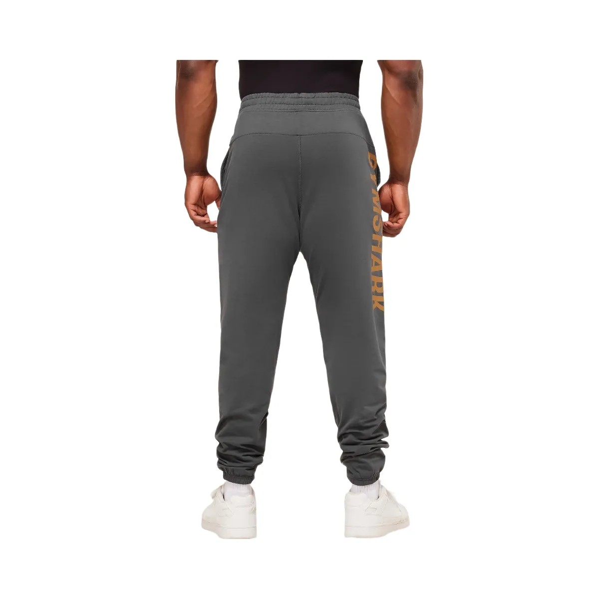 Gymshark Prime Joggers - Onyx Grey/Antique Gold - HypeFly India View 3