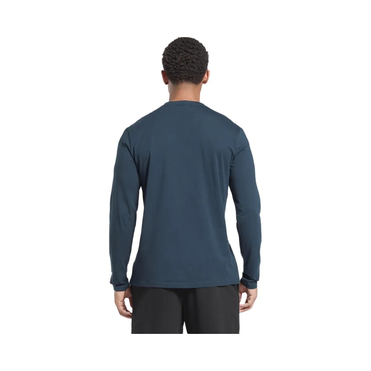 Gymshark Crest Long Sleeve T-Shirt - Navy - HypeFly India View 2