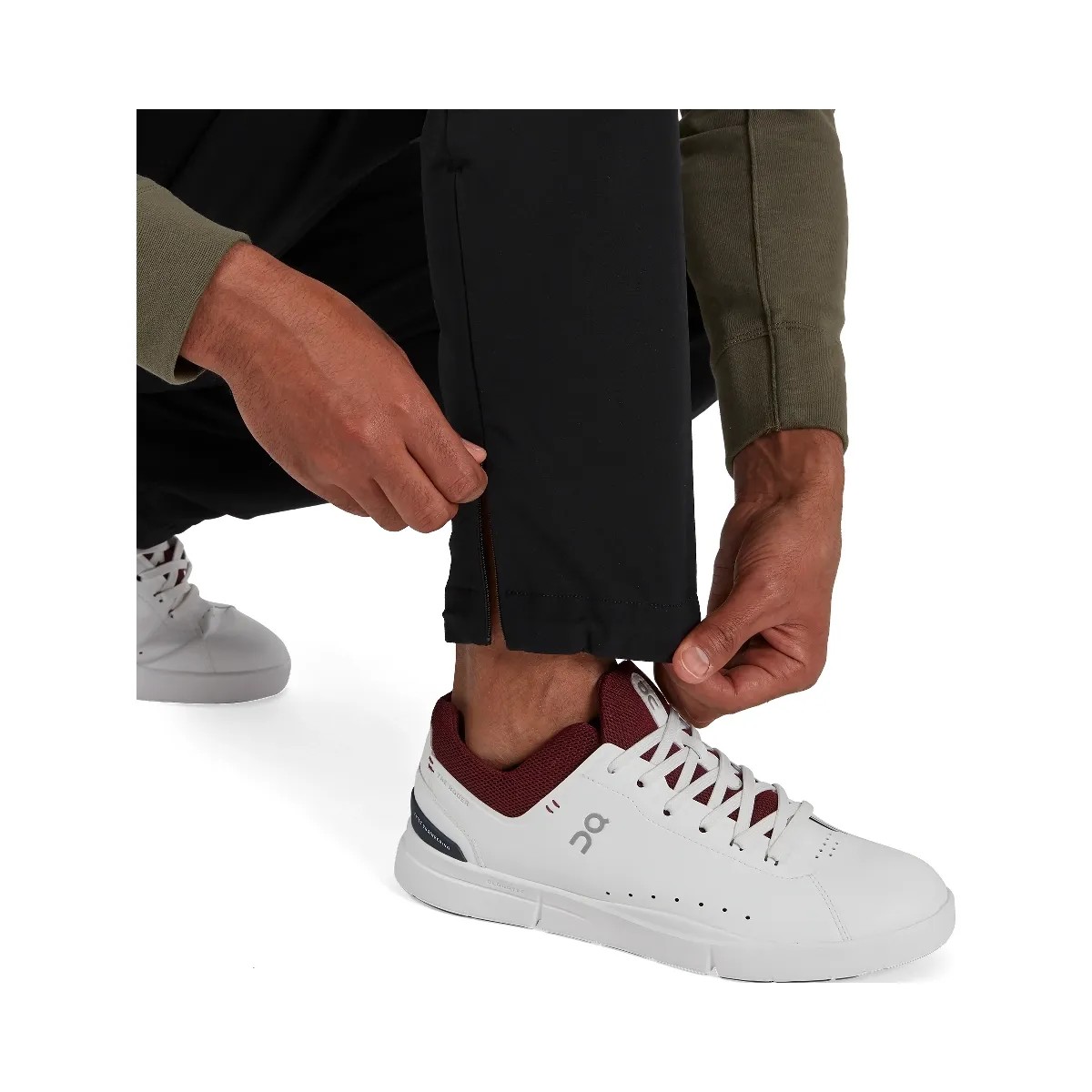 On Active Pants Black - HypeFly India View 3